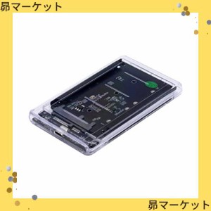 Cablec Dual MSATA Mini SATA SSDカードJOBD Raid 0をUSB 3.0 Type-C USB-C 2.5インチSATAコンボシャーシにブリッジする