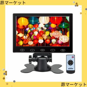 7インチモニター 1024×600 液晶モニター HDディスプレイ BNC/AV/HDMI/VGA/USB端子 ゲーミングモニター VESA対応 小型モニター 監視用モ