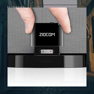 ZIOCOM 30ピンオーディオアダプター ボーズ・サウンドドック及び他の30ピンのミュージックドッキングステーション用 無線受信 ブルートゥ