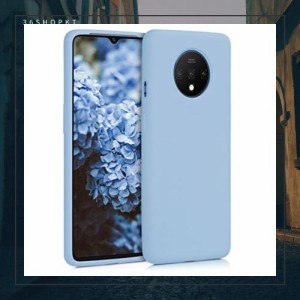 kwmobile スマホケース 対応: OnePlus 7T ケース - TPU リキッド シリコン カバー - 耐衝撃 傷防止 サラサラ Case