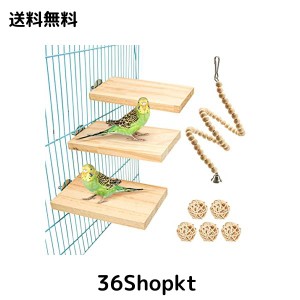 ペット用品 小動物 ハムスター用 踏み台 幅8×高さ16cm 3個入り チンチラステップ ステージ 木製 飼育ケージ？アクセサリー 餌台 ハムス