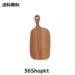 musowood 洋風まな板 木製まないた 取っ手付カッティングボード キッチン料理器具 パン果物盛り 36*16.5*2cm アカシア天然木無垢材製