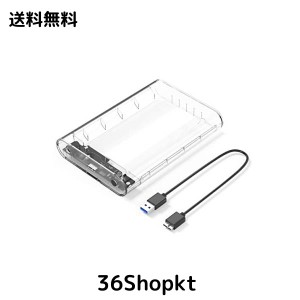 ORICO 3.5インチ HDD ケース USB3.0 ドライブケース SATA3.0接続 5Gbps転送 3.5” HDD対応 16TBまで 電源アダプター付 静電気防止 PC材料