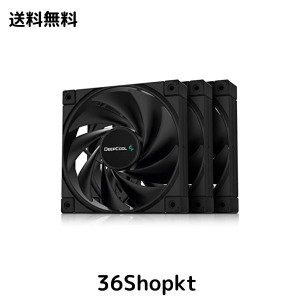 DEEPCOOL FK120 3IN1, 高性能 4ピン PWM FDB ファン, PCケースファン. デスクトップ対応