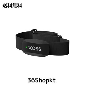 XOSS X2 心拍センサー Bluetooth 5.0/ANT+ 多機能 IP67防水 心拍モニター ハートレートモニター サイクルコンピュータ/スポーツウォッチ/