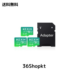 KEXIN MicroSD 128GB 3個セット SDXC UHS-I U3 85MB/s SDカード 128gb Class10 マイクロSDカード 128GB Nintendo Switch 動作確認済 超高