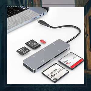 USB C CFast 2.0 カードリーダー、CFastカードリーダー、Type-C 3.0 5Gbs CFastメモリーカードアダプター、サンディスク、レキサー、トラ