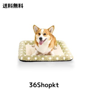 Peto-Raifu ペットクッション ペットベッド ペットソファー マット 小型 中型犬 猫 小動物 寝床 ゲージ敷物 猫柄 洗える もこもこ 暖か 