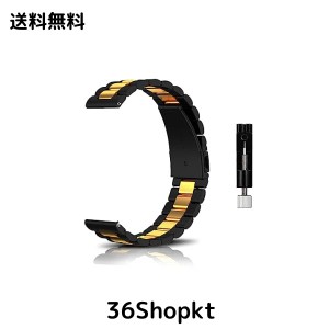 [CeiBand] バンド 18mm 20mm 22mm ステンレス製 時計バンド 交換ベルト 金属ベルト メタルストラップ スマートウォッチバンド クイックリ