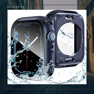 ANYOI 対応 Apple Watch ケース Series 9/8/7 45mm アップルウォッチ 保護 防水ケース 一体型360ど度 Apple Watch アップルウォッチ ケー