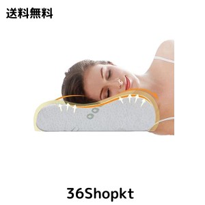 Ecosafeter 枕 安眠枕 低反発まくら 【正品】 ネックピロー 頭と頸椎をやさしくサポートします 竹繊維枕カバー 洗える 通気性