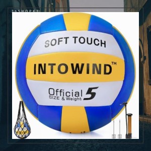 INTOWIND バレーボール 練習用バレーボール ソフトタッチ バレーボール 屋外屋内 バレーボール ビーチ 公園 ジム 試合 トレーニング バレ