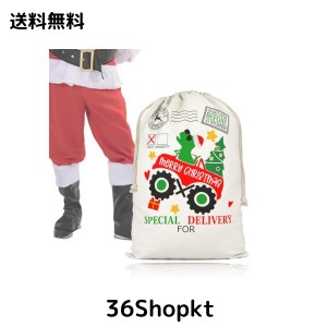 クリスマス 袋 Yoayao クリスマス ラッピング 袋 大 キュートクリスマス 巾着袋 不織布 キャンバス ラッピング袋 クリスマス プレゼント 