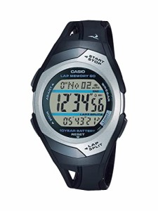 [カシオ]CASIO 腕時計 PHYS フィズ ランナーウォッチ LAP MEMORY60 TOUGH BATTERY10 STR-300C-1V ブラック[逆輸入]