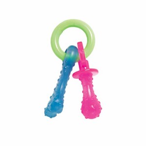 Nylabone Just for Puppies Extra Small Pacifier Bone Puppy Dog Teething Chew Toy by Nylabone