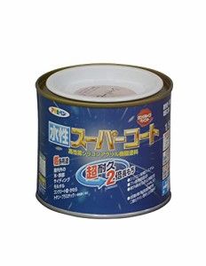 アサヒペン ペンキ 水性スーパーコート 水性多用途 シャドーピンク 1/5L