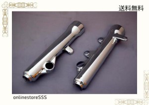 バイクパーツセンター(Bike Parts Center) メッキパーツ メッキフロントフォークカバー ヤマハ マジェスティ SG03J・4HC 303003