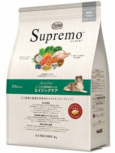 Nutro ニュートロ シュプレモ エイジングケア 4kg ドッグフード【シニア/自然素材/着色料 無添加/消化に良い】
