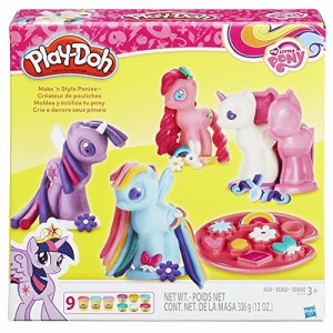 [プレードウ]Play-Doh My Little Pony Make ’n Style Ponies B0009 [並行輸入品]