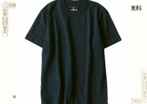 [ヘインズ] Tシャツ 半袖 丸首 2枚組 綿100% 丸胴仕様 タグレス仕様 ビーフィTシャツ2P ビーフィー H5180-2 メンズ ネイビー XL