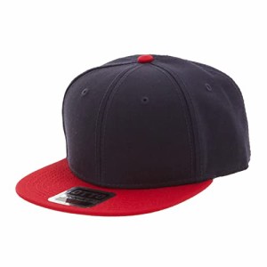 オットー (OTTO) キャップ フラットバイザー スナップバック　RED/NABY(DN)