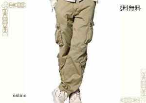 [Match マッチ] カーゴパンツ メンズ 大きいサイズ ゆったり 迷彩パンツ ミリタリーパンツ 作業ズボン ワークパンツ 多ポケット 作業服 