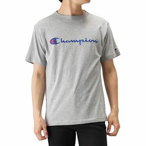 [チャンピオン] Tシャツ 半袖 綿100% 定番 スクリプトロゴプリント ショートスリーブTシャツ ベーシック C3-P302 メンズ オックスフォー