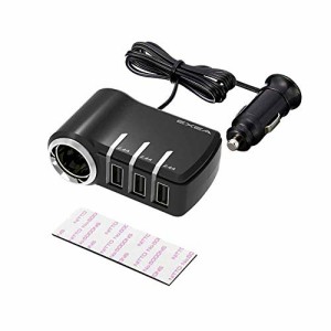 星光産業 車内用品 電源ソケット EXEA(エクセア) モニターUSBソケット 3USB+1DC セパレート EM-162