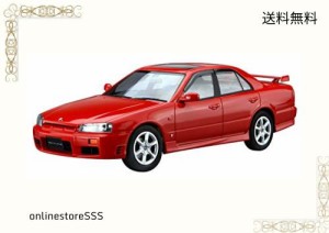 青島文化教材社 1/24 ザ・モデルカーシリーズ No.98 ニッサン ER34 スカイライン25GT-X ターボ 1998 プラモデル