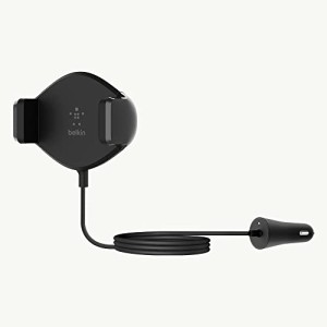 Belkin ワイヤレス充電器 車用 車載ホルダー付き BOOST↑CHARGE 10W F7U053BTBLK-A