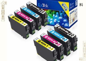 【LxTek】Epson用 PX-048A PX-049A インク RDH-4CL インクカートリッジ 8本セット(4色セット*2) エプソン対応 リコーダー インク 『互換