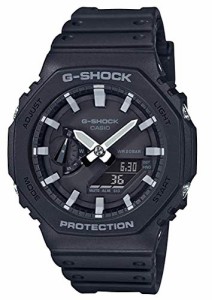 CASIO カシオ/G-SHOCK ジーショック GA-2100-1A アナデジ ブラック 腕時計 メンズ ネオブライト カーボンコアガード [並行輸入品]