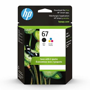 HP 67インクカートリッジ ブラック＆amp；3色 2個 3YP29AN