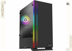 ZALMAN S5 Black ミドルタワーPCケース フラットデザイン CS7800