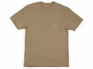 [カーハート] ポケット付き半袖Tシャツ メンズ CTK87 L デザート