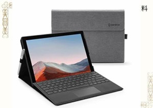 Omnpak Microsoft Surface Pro 7+/ Pro 7 / Surface Pro 6 / Surface Pro 5 2017 / Surface Pro 4 に対応ケース 表面内蔵保護カバー 多視