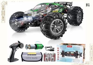 Hosim ラジコンカー オフロード こども向け 4WD 高速 55+km/h Brushless Motor 1/16 防水ラジコン 電動 rcカー 2.4Ghz無線操作 ブラシレ