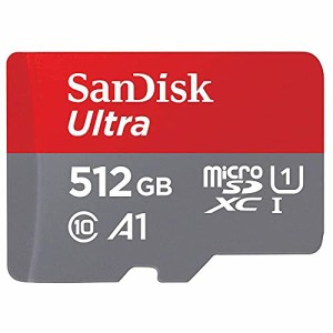 サンディスク microSDXC 512GB 超高速UHS-I U1 + JNHオリジナルSDアダプター + 保管用クリアケース [並行輸入品]