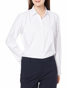 [ブランシェ] 【 透けない シャツ 】 就活・新生活・制服・ユニフォームにぴったり スッキリシルエットで綺麗 カッコよくキマる ブラウス