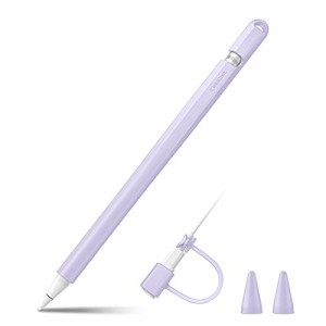 Fintie for Apple Pencil 第1世代用シリコン保護ケース カバー グリップ Apple Pencil ホルダー 握りやすい 軽量 全面保護 紛失 落下防止