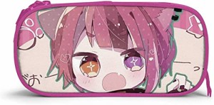 すとぷり 莉犬くん ペンケース 多機能 ペン箱 ふでいれ 大容量 通学 文具収納 学生 ペンケース Pencil Case Pink