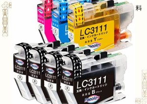 Brother ブラザー 用 LC3111 互換インク LC3111-4PK 互換インクカートリッジ（4BK+C+M+Y）合計7本セット LC3111BK LC3111C LC3111M LC311