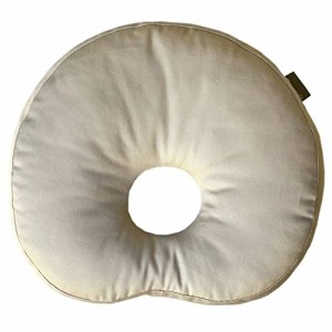 ESMERALDA（エスメラルダ）インサート式ドーナツ枕 ベビー枕 コットン 日本製 (サンドベージュ)