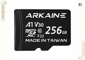 ARKAINE まいくろSDカード 256GB Nintendo Switch マイクロSDカード A1 UHS-I U3 V30, 4K Ultra HD, クラス10, microSD + SDアダプター付