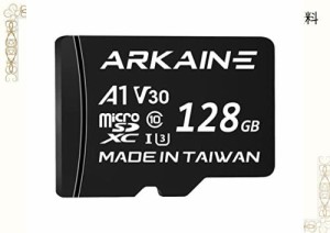 ARKAINE まいくろSDカード 128GB Nintendo Switch マイクロSDカード A1 UHS-I U3 V30, 4K Ultra HD, クラス10, microSD + SDアダプター付