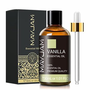 MAYJAM エッセンシャルオイル バニラ アロマオイル 30ml 精油 天然100% プレゼント