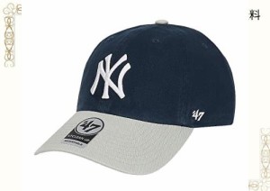 [フォーティセブンブランド] 47 キャップ メンズ レディース ヤンキース クリーンナップ NY ロゴ ツートンカラー MLB 帽子 ダッドハット 