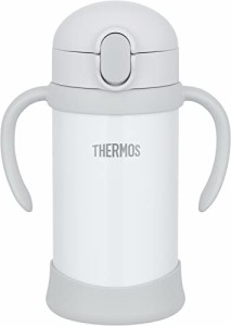 サーモス(THERMOS) まほうびんのベビーストローマグ FJL-350 グレー (GY) 350ml