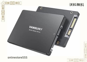 Vansuny 内蔵SSD 240GB SATA III SSD 2.5 インチ内蔵ソリッド ステート ドライブ 高度な 3D NAND フラッシュ 最大 550MB/秒の PC ラップ