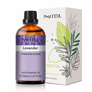 PHATOIL ラベンダー アロマオイル 30ML エッセンシャルオイル ラベンダーオイル 精油